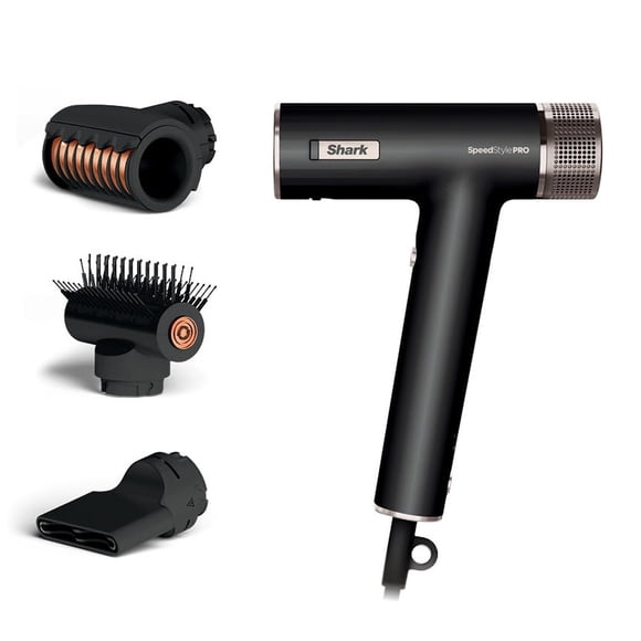 Shark SpeedStyle Pro Ionic Hair Dryer, Scalp Shield, FineMe