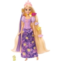 Muñeca De Moda Rapunzel Princesa Disney De Mattel Con Cabello Luminoso