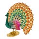 thumbnail image 2 of Estatua De Pavo Real Artesanal Moderna Para Centro De Mesa, Estantería, Oficina, Estilo E, 2 of 5