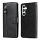 thumbnail image 5 of Funda con Cremallera para Samsung Galaxy S25, Carcasa Cartera de Cuero PU con Soporte y Tarjetero, 5 of 6