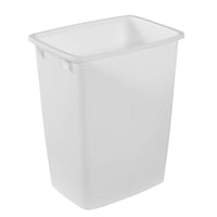Bote De Basura Rubbermaid Pequeño De 34 Litros Para Cocina/Baño, Color Blanco