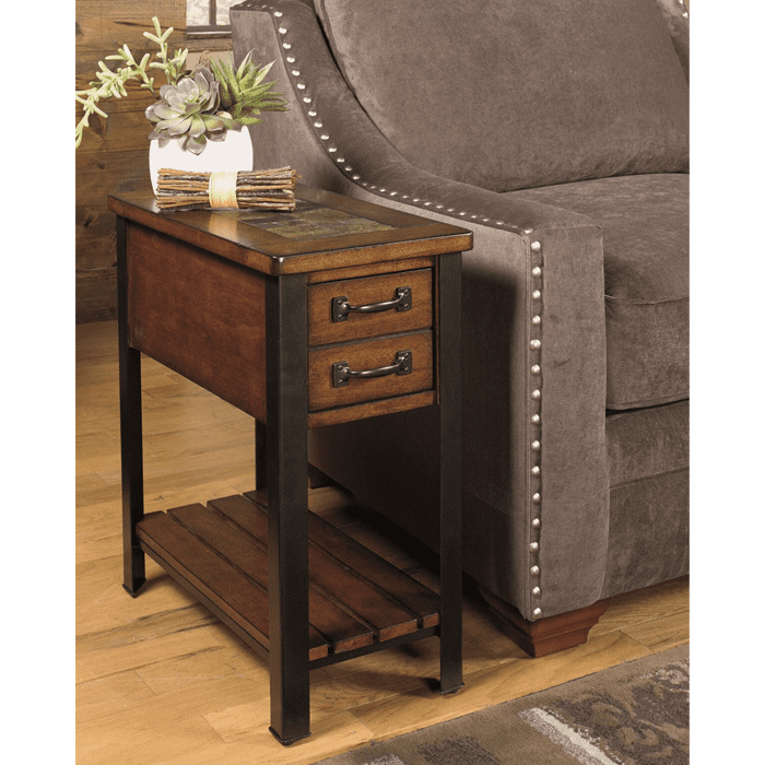 Msa Muebles Santa Ana - Mesa Auxiliar Loft Wood