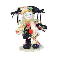 Magideal - Muñeca Arlequín Divertida De 7 Pulgadas, Figura De Porcelana, Regalo De San Valentín, Modelo De Muñeca Para Decoración De Mesa, Hogar, Escritor