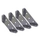 thumbnail image 2 of 4 Piezas Soportes De Esquina Protector De Juntas Soportes De Ángulo Para Mesa Gabinete De Madera, 2 of 5