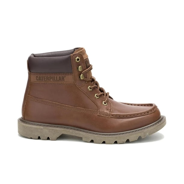 Botín Hombre CAT Colorado Moc Toe Cuero cafe 11 us / 29 cen