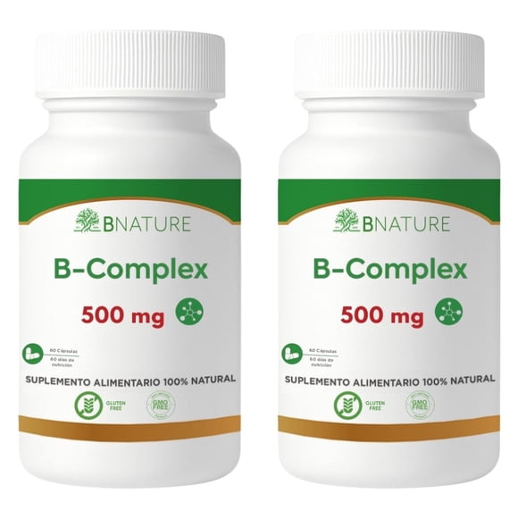 Pack x2 B Complex Vitamina B | Energía y Metabolismo 120 cap
