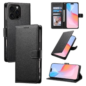 Foxdock - Funda Para Iphone 16 Pro– Cuero Premium, 3 Ranuras Para Tarjetas, Protección Contra Impactos