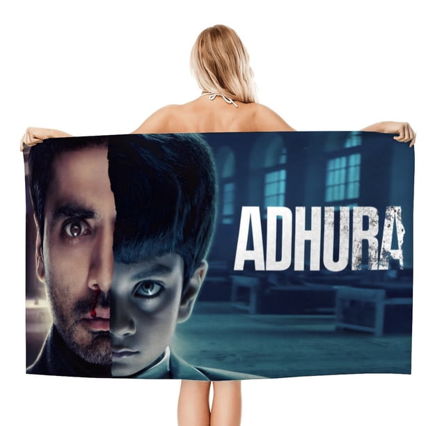 Adhura Toalla de playa de secado rápido con diseño temático, regalo para mujeres y niñas, ideal para cumpleaños, fans, amantes de la música, uso en la playa o al aire libre, 78 × 150 cm