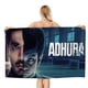 thumbnail image 1 of Adhura Toalla de playa de secado rápido con diseño temático, regalo para mujeres y niñas, ideal para cumpleaños, fans, amantes de la música, uso en la playa o al aire libre, 78 × 150 cm, 1 of 6
