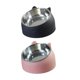thumbnail image 1 of 2 Comederos Para Mascotas, Comedero Elevado Para Alimentos, Tazones Protectores Para El Cuello, Rosa Y Negro, 1 of 5