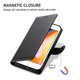 thumbnail image 3 of Funda Para Iphone 7/8– Cuero Premium, 3 Ranuras Para Tarjetas, Protección Contra Impactos, 3 of 5