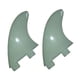 thumbnail image 5 of 2x aletas para tabla de surf, tabla de surf, timón trasero, duradero para Stand up Paddleboard, canoa, deportes acuáticos, accesorios para Longboard, 5 of 5