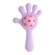 thumbnail image 3 of Sonajero De Mano Para Dentición De Bebé, Juguete De Actividad Para Recién Nacido, Juguetes Montessori De Fácil Agarre, Color Violeta, 3 of 5