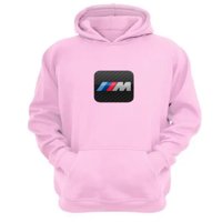 Genérico - Polerón Canguro Im Bmw Rosa Talla L Unisex