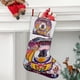 thumbnail image 2 of Hatchimals Pixies Tema: Calcetines de Navidad, fino lino blanco para colgar en escaleras y chimenea, decoración navideña para el hogar, regalo de Navidad.54cm×38cm, 2 of 5