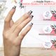 thumbnail image 3 of Adornos para uñas ZOKLU cruz 100 piezas de metal y acrílico para nail art, 3 of 9