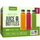 thumbnail image 1 of Botellas de jugo DECADORN de plástico con tapones, 350 ml, paquete de 6 unidades, sin BPA, 1 of 6