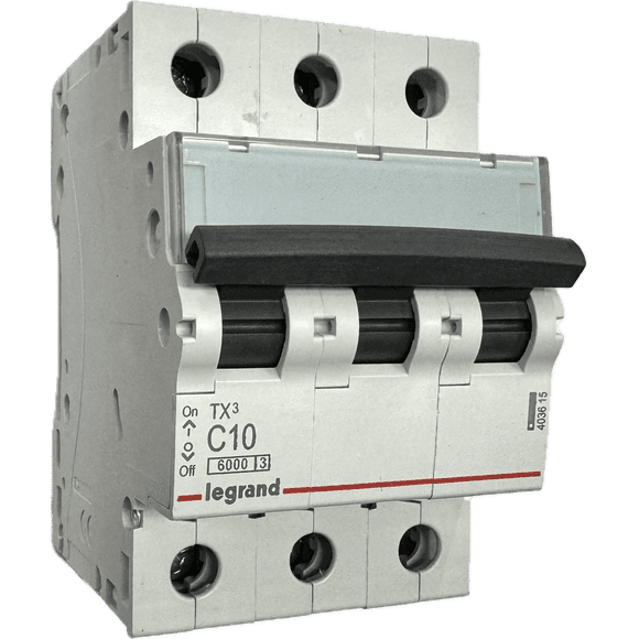 Interruptor Automatico Trifasico 3x10a 6ka Curva C - Legrand