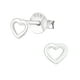 thumbnail image 1 of Aros Plata 925 Forma Corazon, 1 of 2