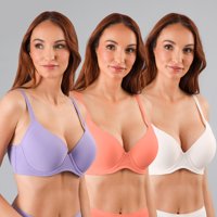 Pack 3X Sosten Perfect Cover Flores Mujer 25621-172