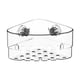 thumbnail image 1 of Estante Esquinero Con Ventosa, Estante De Ducha Moderno Para Lavadero, Inodoro, Cocina, Transparente, 1 of 5