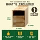 thumbnail image 3 of Caja nido WildYard, cedro, búho común, madera de cedro, fácil de limpiar, 3 of 8