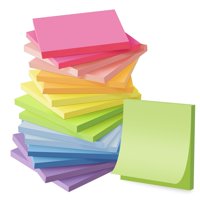 Bloques Autoadhesivos Sticky Notes Kozerite De 3 X 3 Pulgadas (Paquete De 16)