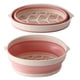 thumbnail image 1 of Canasto De Drenaje Plegable Rosa, 1 of 3