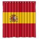 thumbnail image 1 of Cortina de ducha con bandera de países del mundo, juego de cortina de baño con ganchos, tamaño 66 x 72 pulgadas, 1 of 3