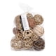 thumbnail image 1 of Bolso decorativo con forma de bolas y orbes ANDALUCA, dorado y natural, decoración del hogar, 1 of 7