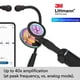 thumbnail image 3 of Estetoscopio 3M Littmann CORE Digital 8570 Rainbow, 3 of 8