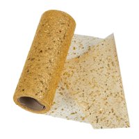 Bothyi - Tul Con Purpurina De 10 Yardas Para Decoración De Aniversario Hecha A Mano, Caja De Regalo, Embalaje Dorado