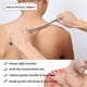 thumbnail image 3 of Herramienta de raspado y masaje Gua Sha Allshow, barra larga, acero inoxidable, 3 of 9