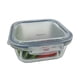 thumbnail image 1 of Contenedor Hermético Cuadrado Vidrio 800ml, 1 of 2