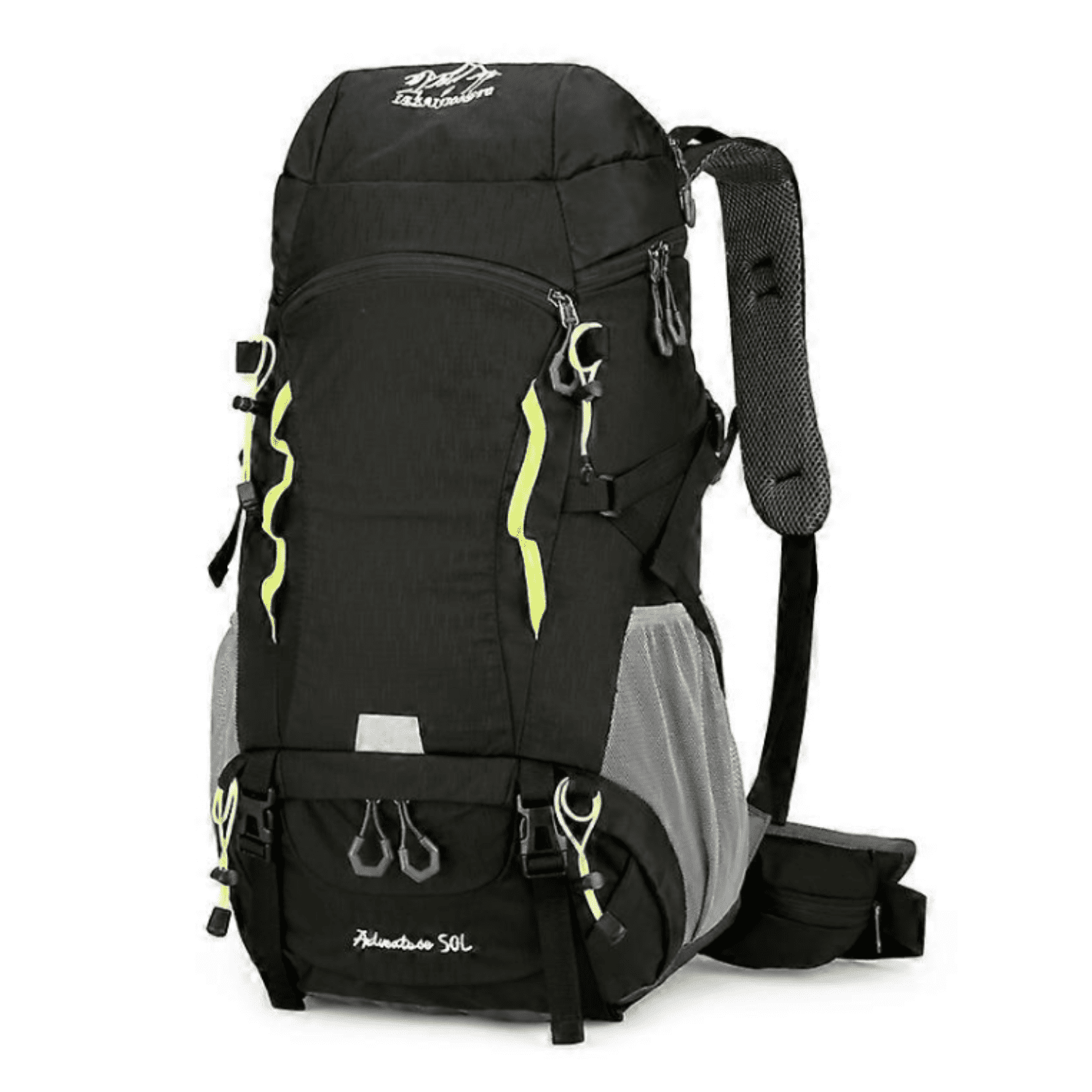 Genérico - Mochila Trekking Outdoor Senderismo 50l Plegable Ciclismo