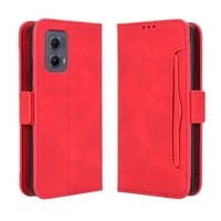 Funda Tipo Billetera Foxdock Para Motorola Edge 2024 5G – Tapa Flip Con Tarjetero