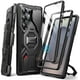 thumbnail image 1 of Funda TONGATE con soporte magnético para Samsung Galaxy S25 Ultra, color negro, 1 of 3