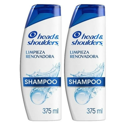 Pack Shampoo Limpieza Renovadora 375Ml, 2 Unidades. 750 Ml Head & Shoulders