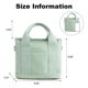 thumbnail image 4 of Bolso Tote IwIeIaIrI 28x14x22 cm Verde Lona Mini, 4 of 7