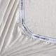 thumbnail image 4 of Sábanas Calvin Klein Queen, algodón melange, jersey marfil/gris, 4 of 7