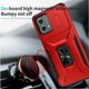thumbnail image 4 of Funda Armada para Motorola Moto G 2023 4G con Tapa Deslizante y Soporte Magnético Giratorio Rojo, 4 of 5