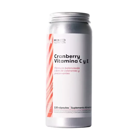 Cranberry + Vitamina C y E | Mind Nutrition