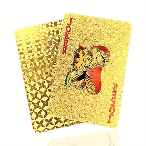 Black Playing Cards, Cool Black Foil Decks Of Cards, Waterproof Playing Cards & Flexible Poker Cards With Box, Great For Party, Game, Cardistry, Magic Trick