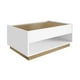 thumbnail image 1 of Mesa De Centro Bari Con Gaveta Blanco Miel, 1 of 5