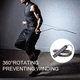 thumbnail image 5 of Velocidad rápida sin enredos, ajustable con asas de espuma para ejercicios aeróbicos y fitness., 5 of 5
