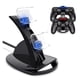 thumbnail image 1 of Base Soporte Cargador 2 Joystick PS4 Negro, 1 of 2