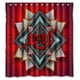thumbnail image 1 of Cortina de ducha ACDC con ganchos, 167 x 183 cm, 1 of 3