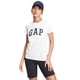 thumbnail image 1 of Camiseta GAP Classic Logo para mujer, algodón, color blanco, XXS, 1 of 3