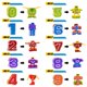 thumbnail image 2 of Toy Lydaz Number Bots Math para niños que aprenden en edad preescolar durante más de 3 años, 2 of 6