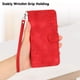 thumbnail image 4 of Funda Flip Premium Fibra de Carbono para Samsung Galaxy S24 con Soporte y Cierre Rojo, 4 of 6